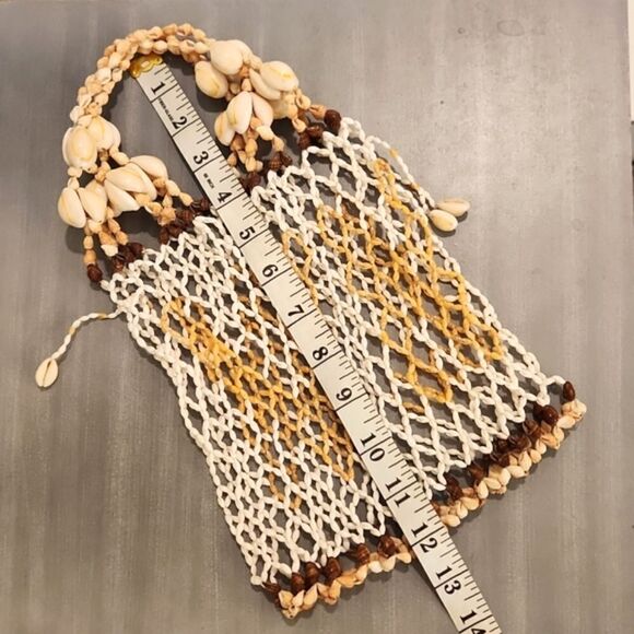 Womens beachy bohemian shell bag. - Picture 13 of 13